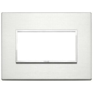 Placca 4M Alluminio Grigio Next